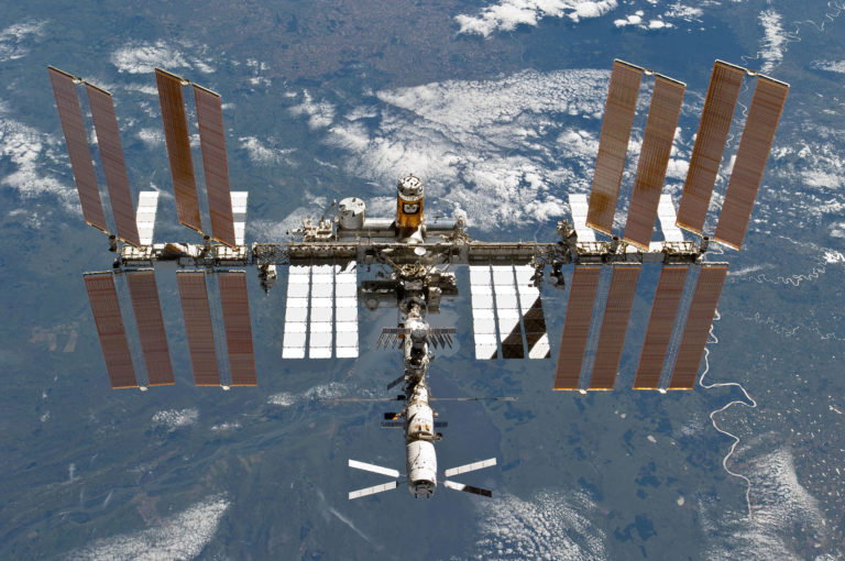 Die ISS. die Internationale Raumstation
